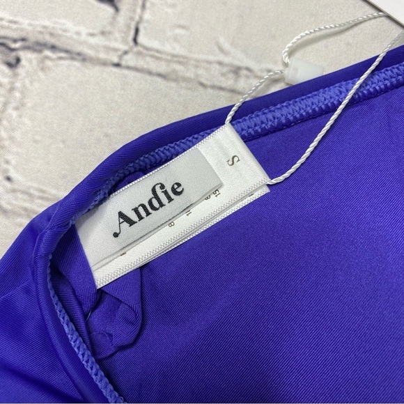 NWT Andie Swim Caledonia Top size small in Lapis blue - Picture 5 of 8